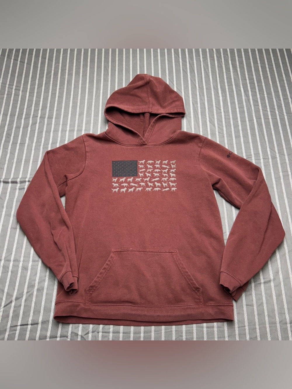 Columbia Youth Boys PHG Hunt Flag Hoodie Size L